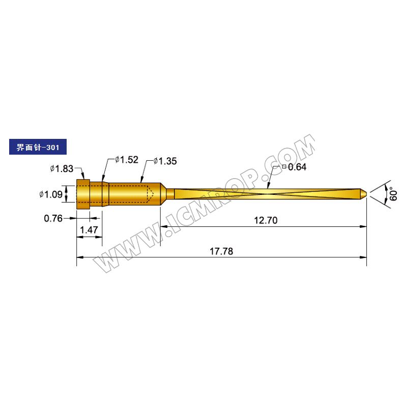 界面针301-17.78L
