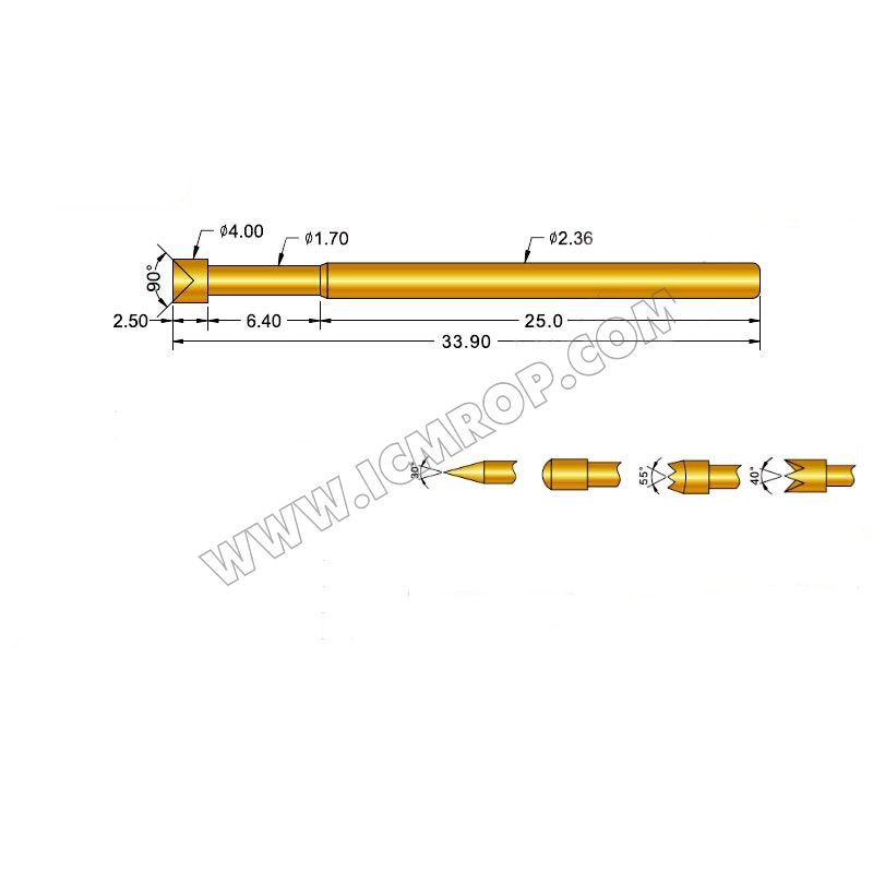 ICT测试探针 SP156-2.36*33.9