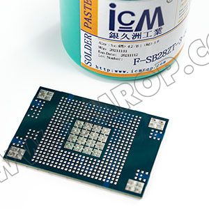 ICM无铅锡膏产品优势