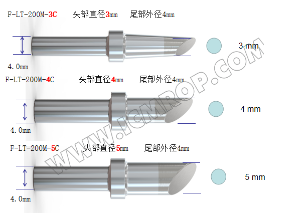 200M-C型烙铁头