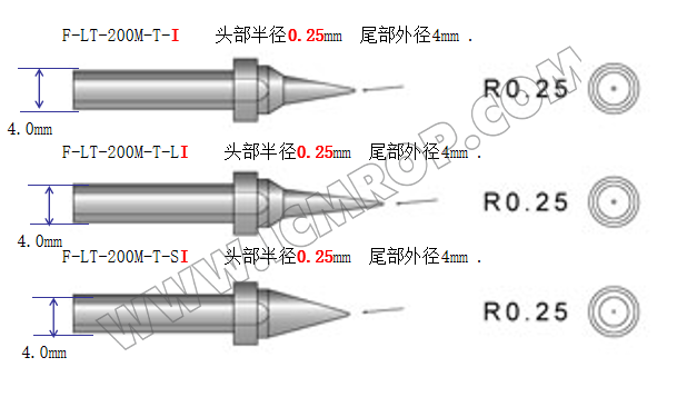 200M-I型烙铁头