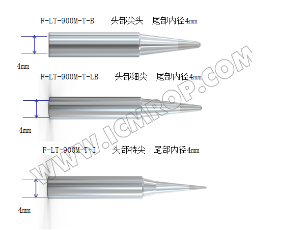 900M-B型烙铁头