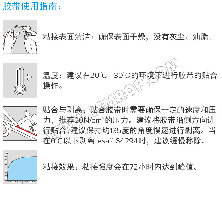 64284 耐低温捆扎胶带